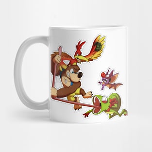 Death Debate - BanjoKazooie VS YookaLaylee Mug